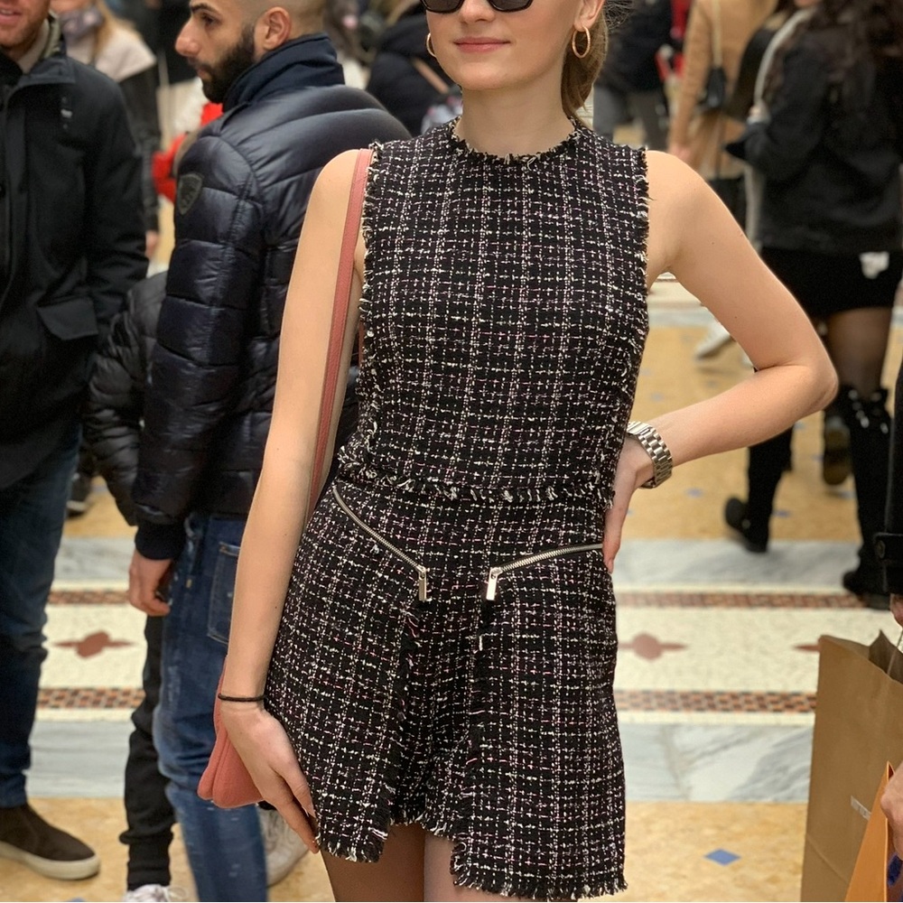Zara Tweed Romper